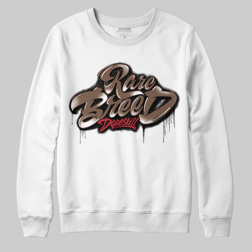 Olive 9s DopeSkill Sweatshirt Rare Breed Type Graphic