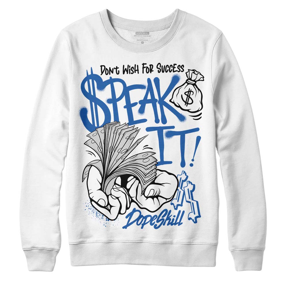 Space Jam 11s DopeSkill Sweatshirt Speak It Graphic