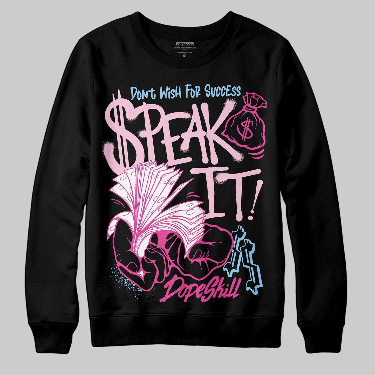 Doernbecher 6s DopeSkill Sweatshirt Speak It Graphic