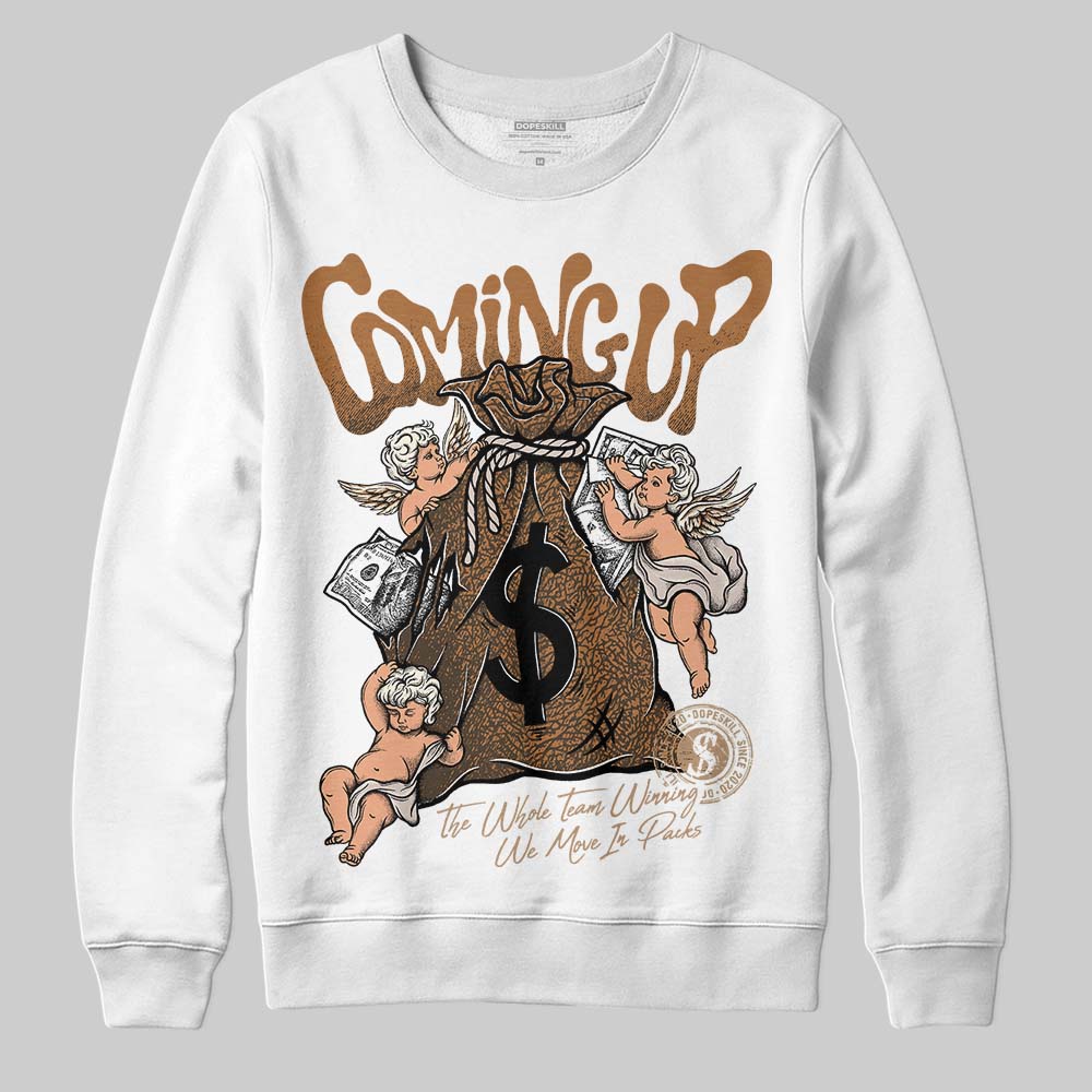 Palomino 3s DopeSkill Sweatshirt Money Bag Coming Up Graphic