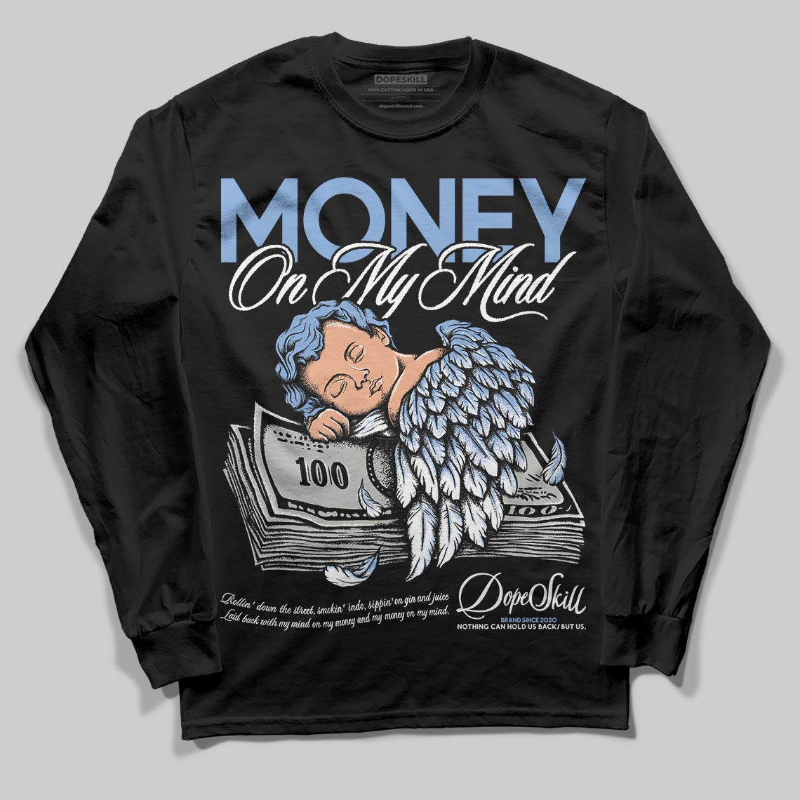 Forget Me Not 4s DopeSkill Long Sleeve T-Shirt MOMM Graphic