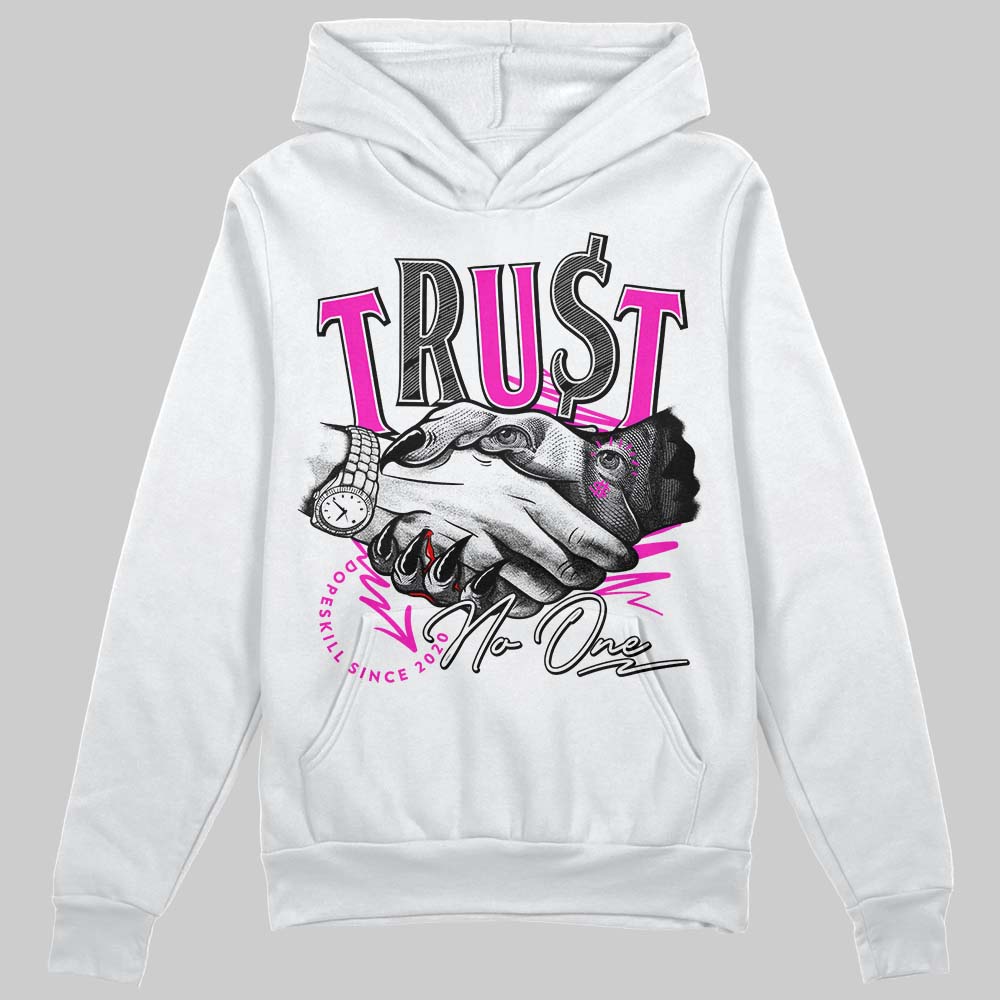 Dunk Low Active Fuchsia DopeSkill Hoodie Sweatshirt Trust No One Graphic
