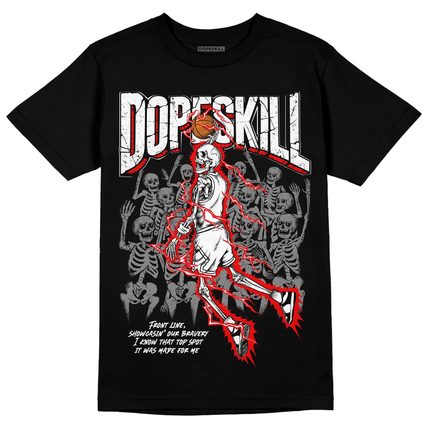 Dunk Low Panda White Black DopeSkill T-Shirt Thunder Dunk Graphic