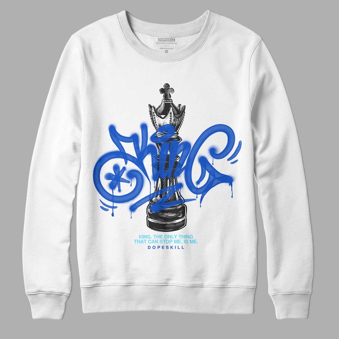 SB Dunk Argon DopeSkill Sweatshirt King Chess Graphic