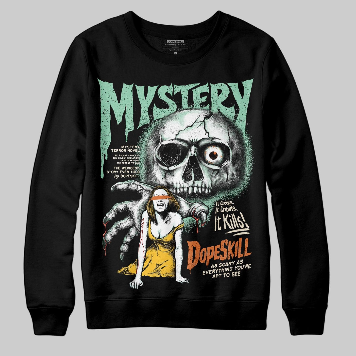 SB Dunk “Rodeo” DopeSkill Sweatshirt Mystery Ghostly Grasp Graphic