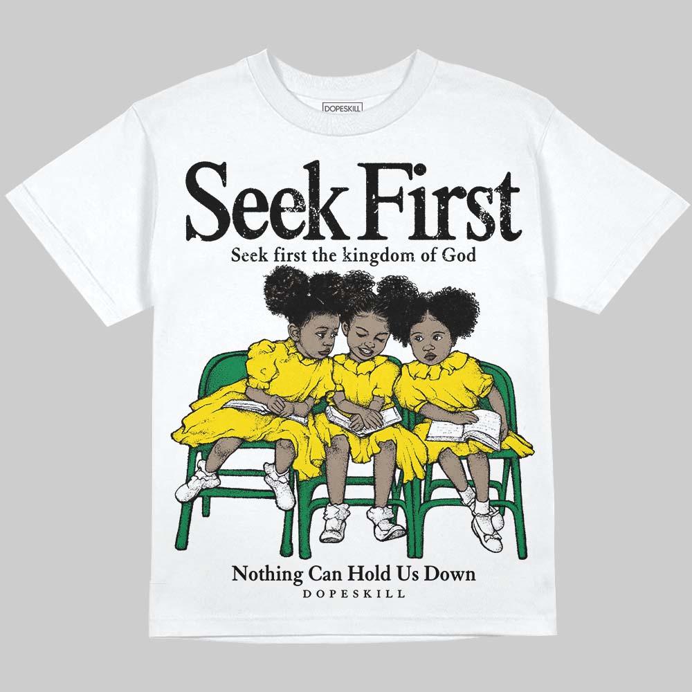 Dunk Reverse Brazil DopeSkill Oversize Print T-Shirt New Seek First Graphic