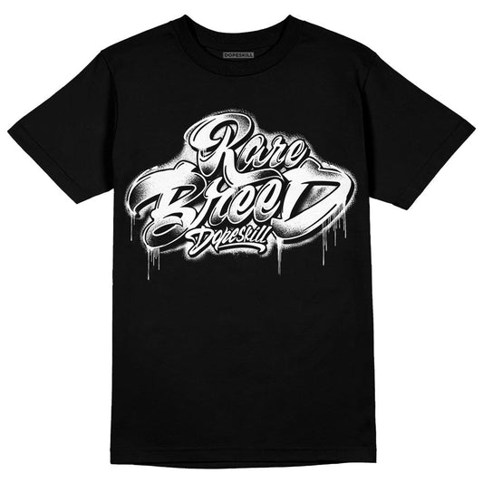 85 Black White 1s DopeSkill T-Shirt Rare Breed Type Graphic