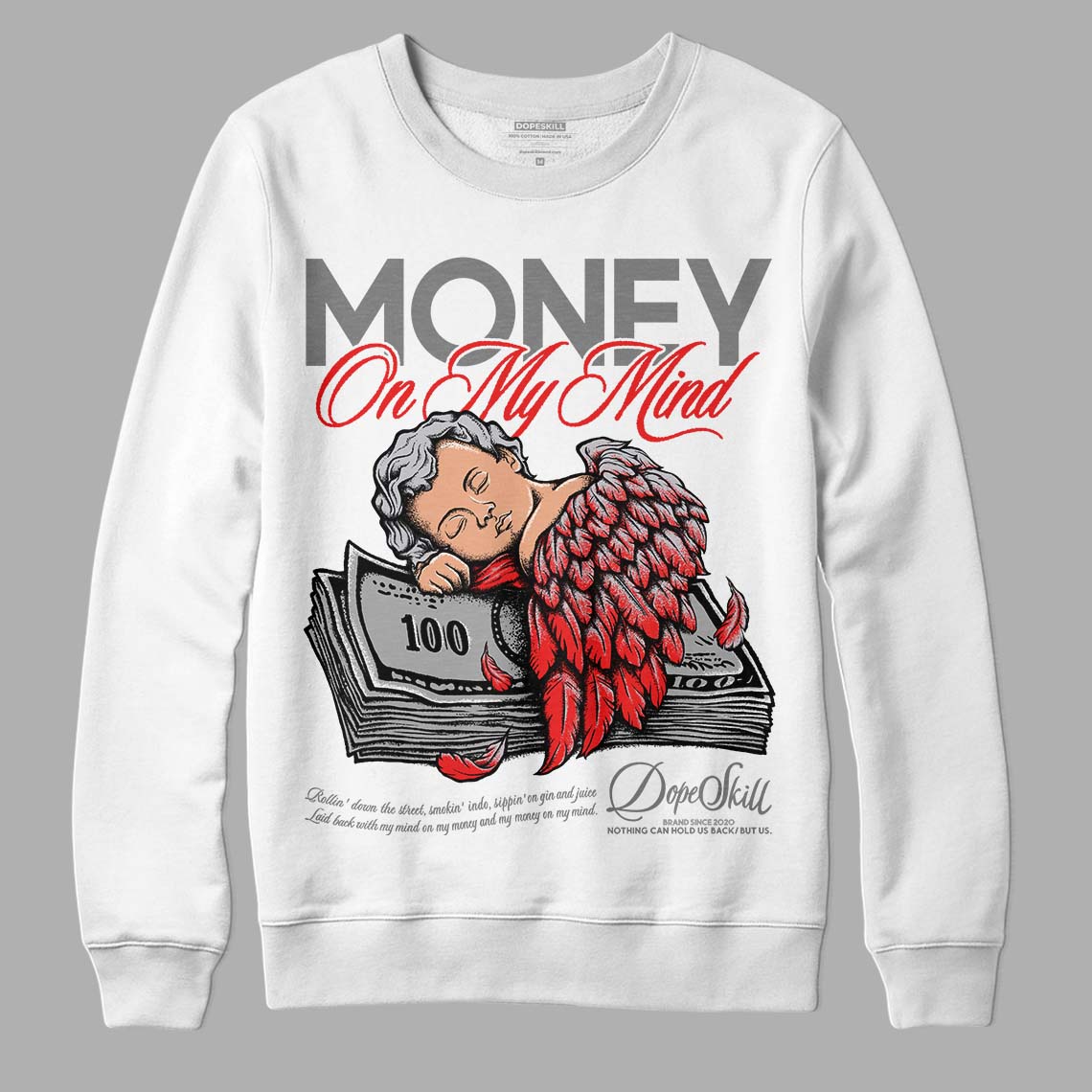 Grey Collection DopeSkill Sweatshirt MOMM Graphic