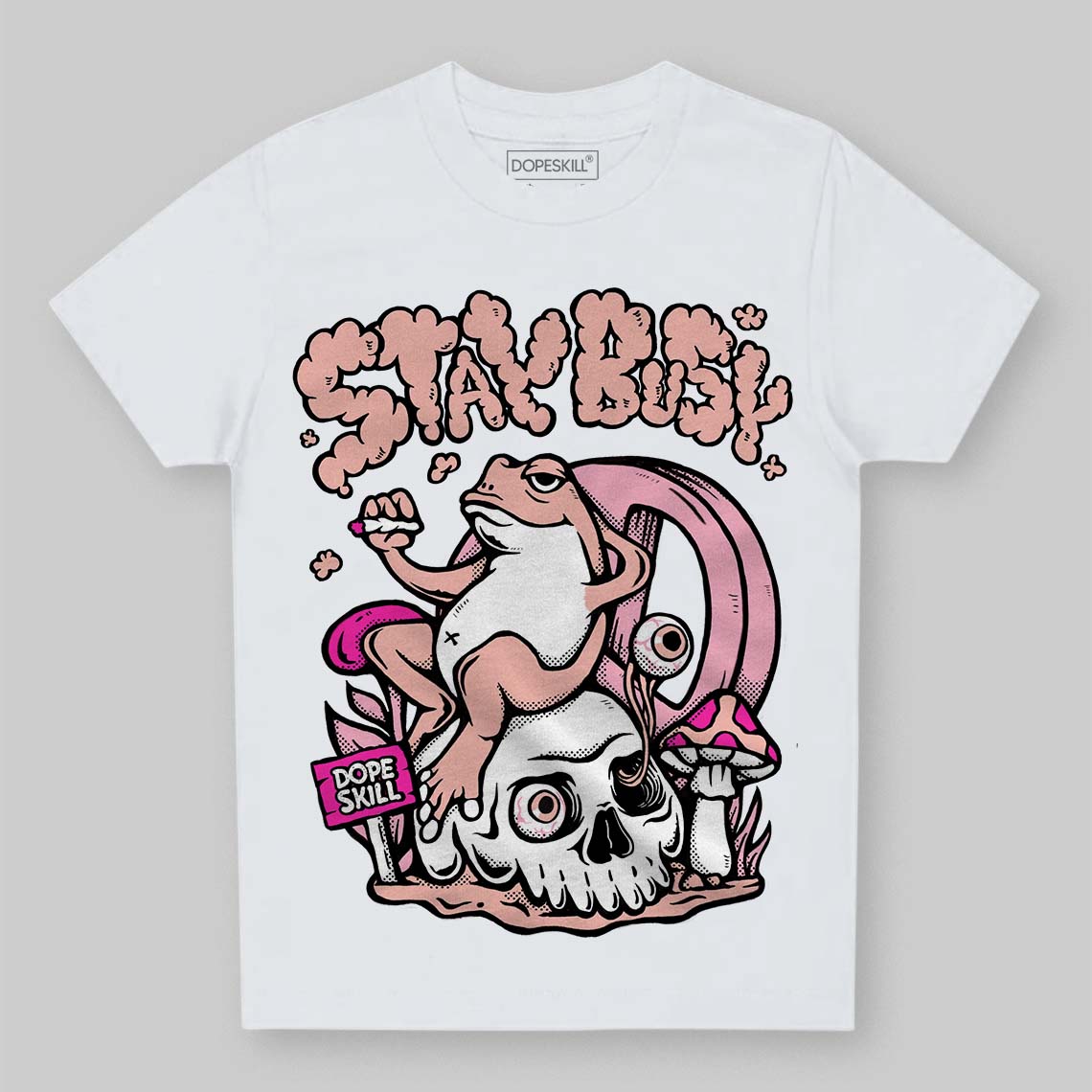 Legend Pink 11s DopeSkill Toddler Kids T-shirt Stay Busy Graphic