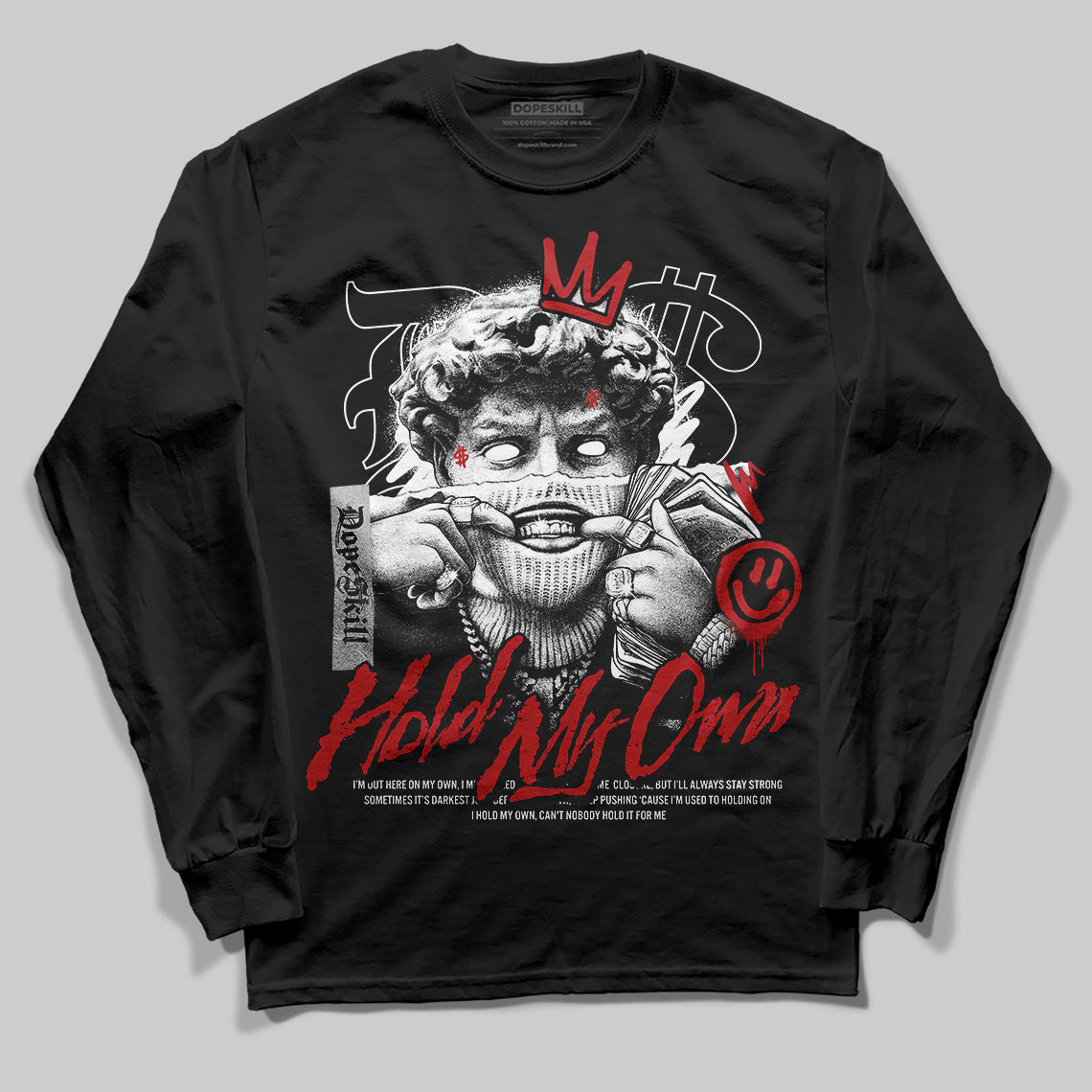 Black Toe Reimagined 1s DopeSkill Long Sleeve T-Shirt In My Way Graphic