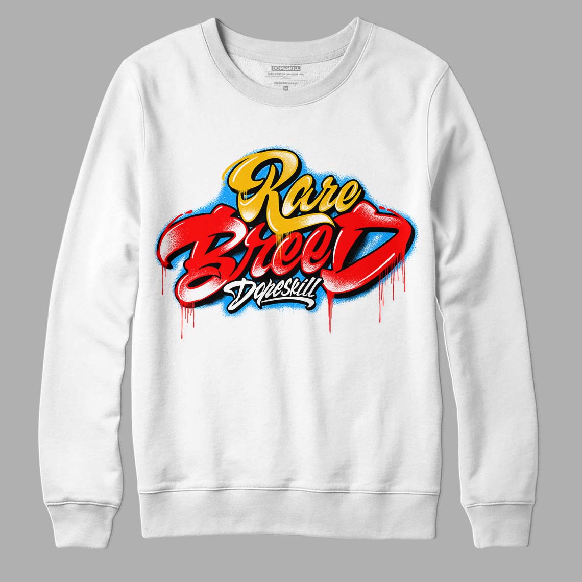 Fruity Pebbles Dunks DopeSkill Sweatshirt Rare Breed Type Graphic
