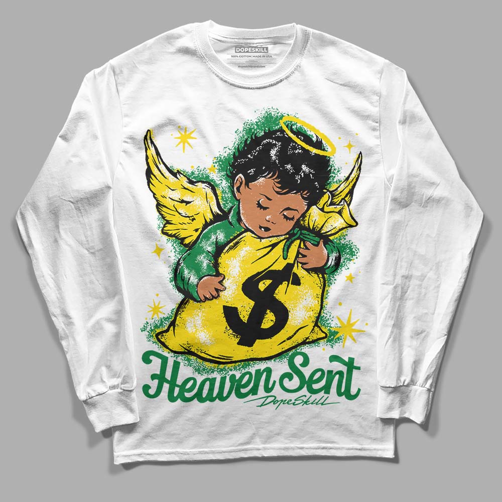 Dunk Reverse Brazil DopeSkill Long Sleeve T-Shirt Heaven Sent Graphic