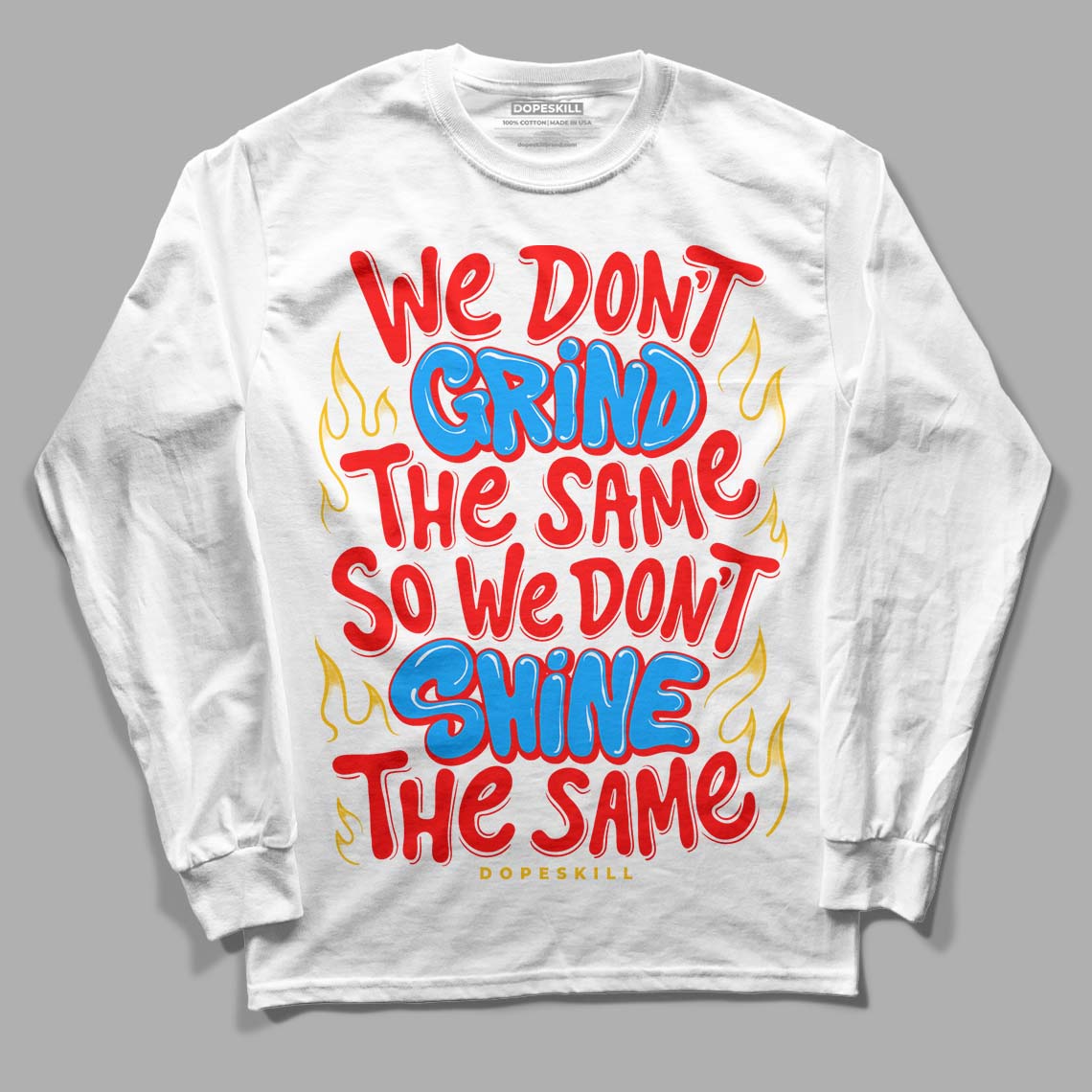 Fruity Pebbles Dunks DopeSkill Long Sleeve T-Shirt Grind Shine Graphic