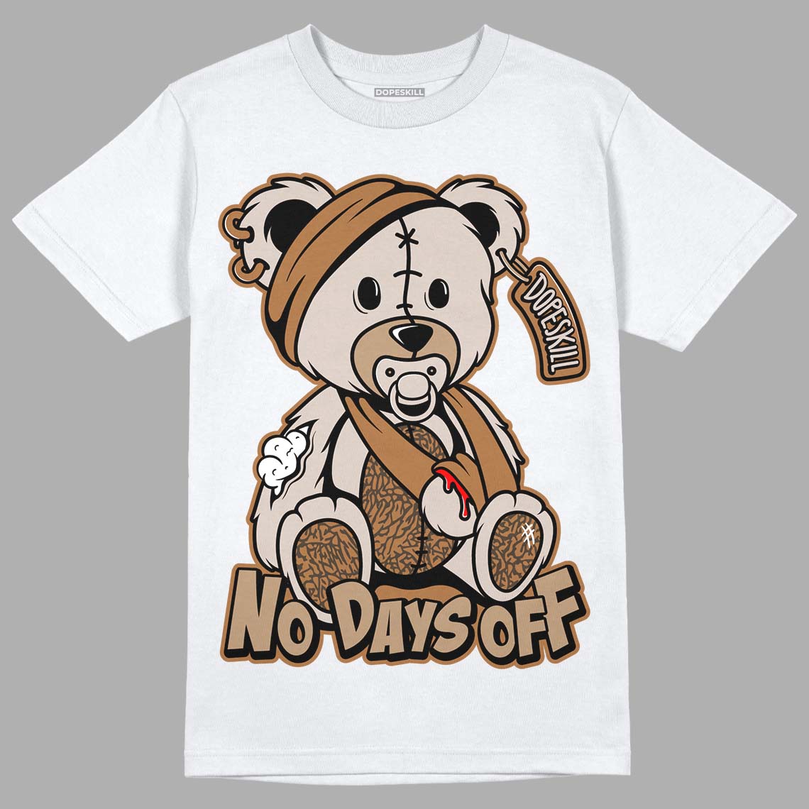 Palomino 3s DopeSkill T-Shirt Hurt Bear Graphic