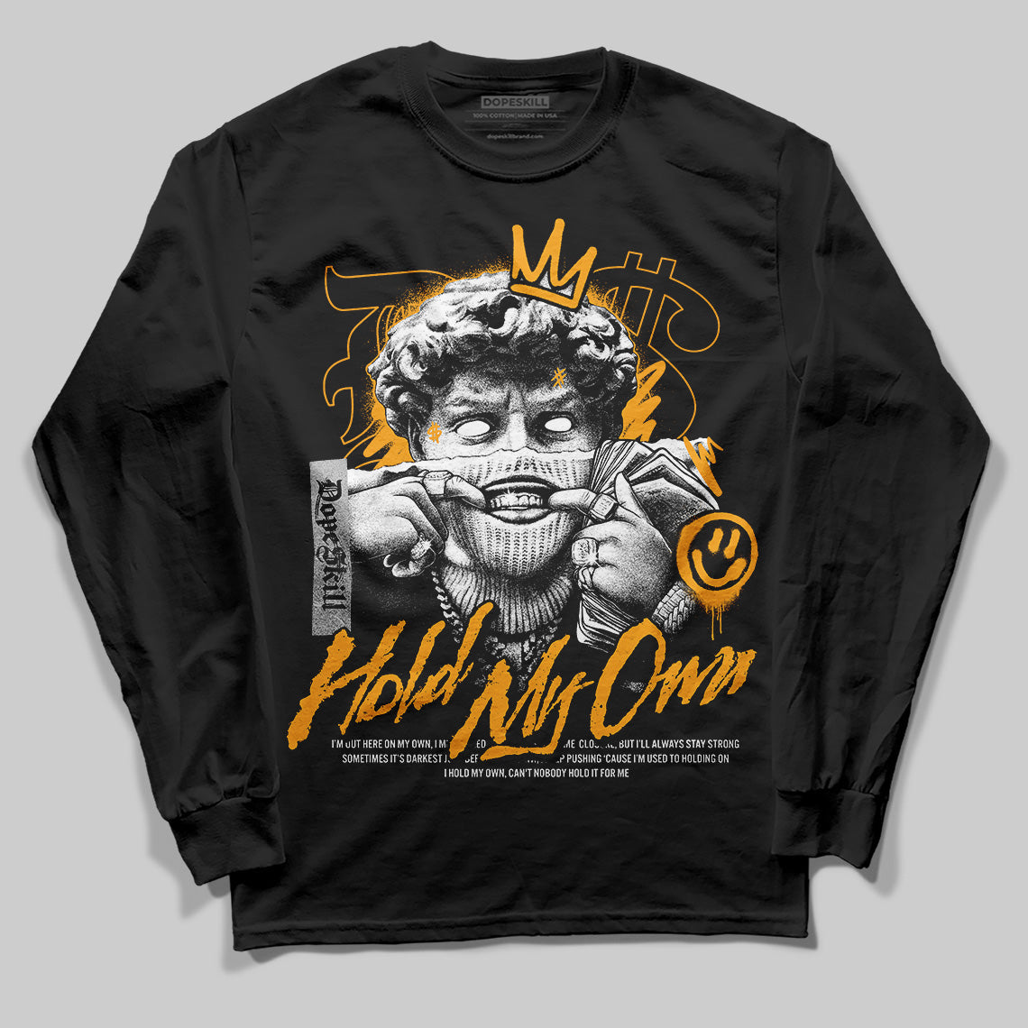Black Taxi 12s DopeSkill Long Sleeve T-Shirt In My Way Graphic