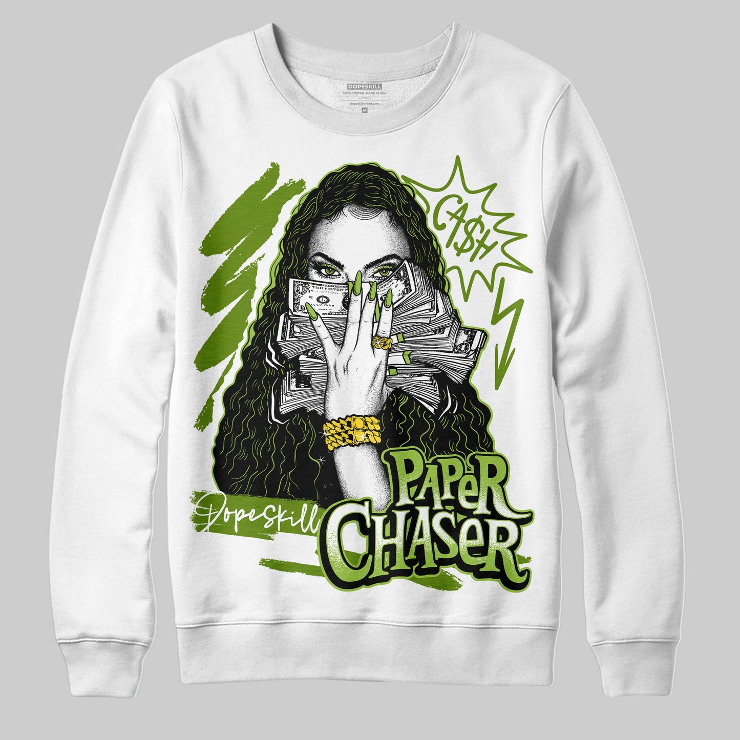 Dunk Low 'Chlorophyll' DopeSkill Sweatshirt NPC Graphic