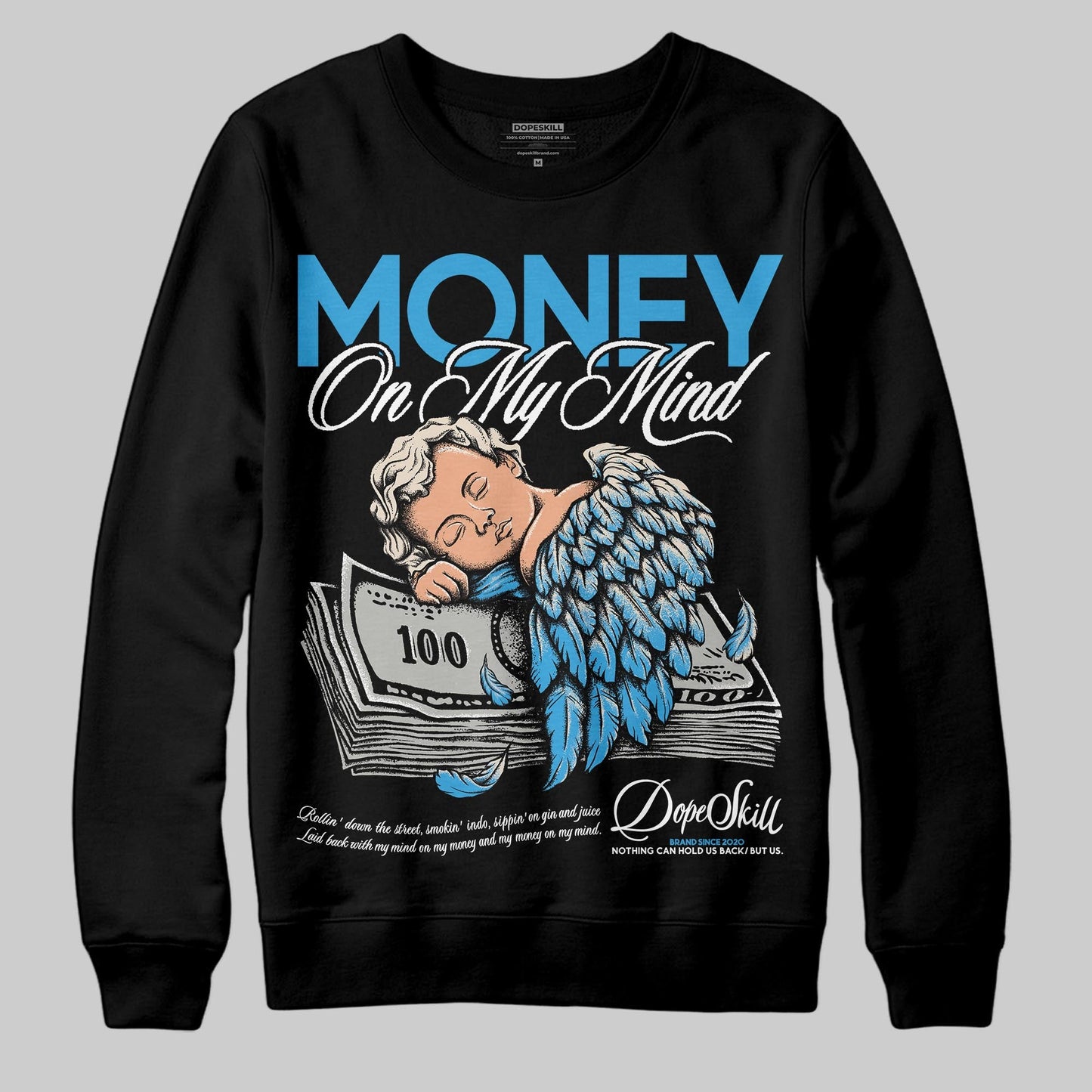 UNC Reimagined 1s DopeSkill Sweatshirt MOMM Graphic