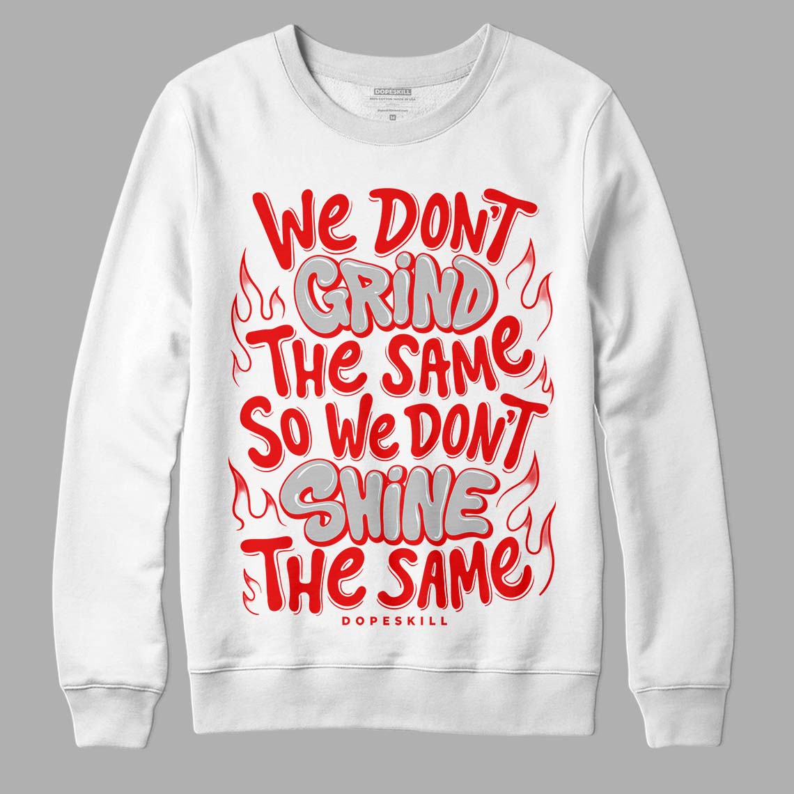 Cherry 12s DopeSkill Sweatshirt Grind Shine Graphic