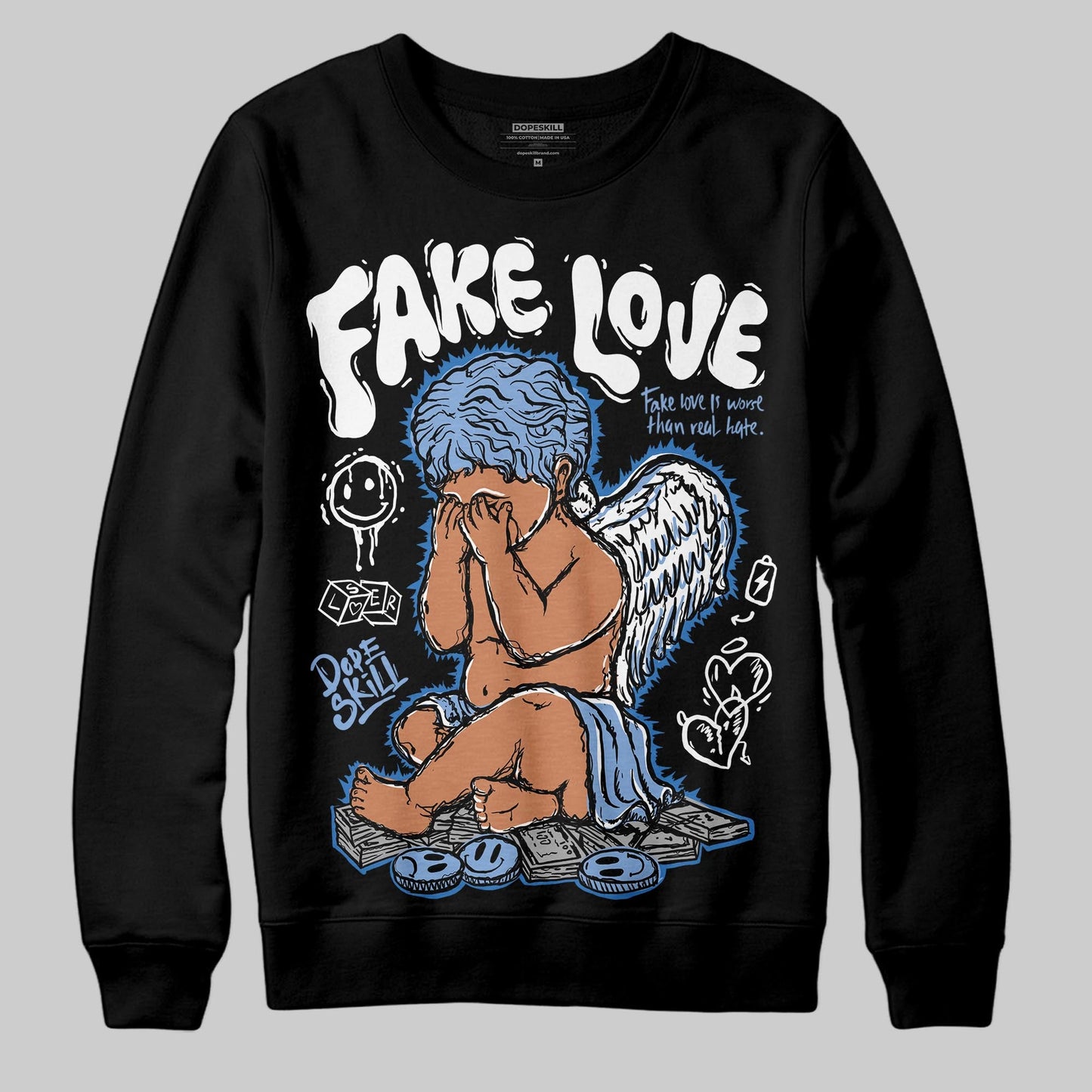 Forget Me Not 4s DopeSkill Sweatshirt False Love Graphic