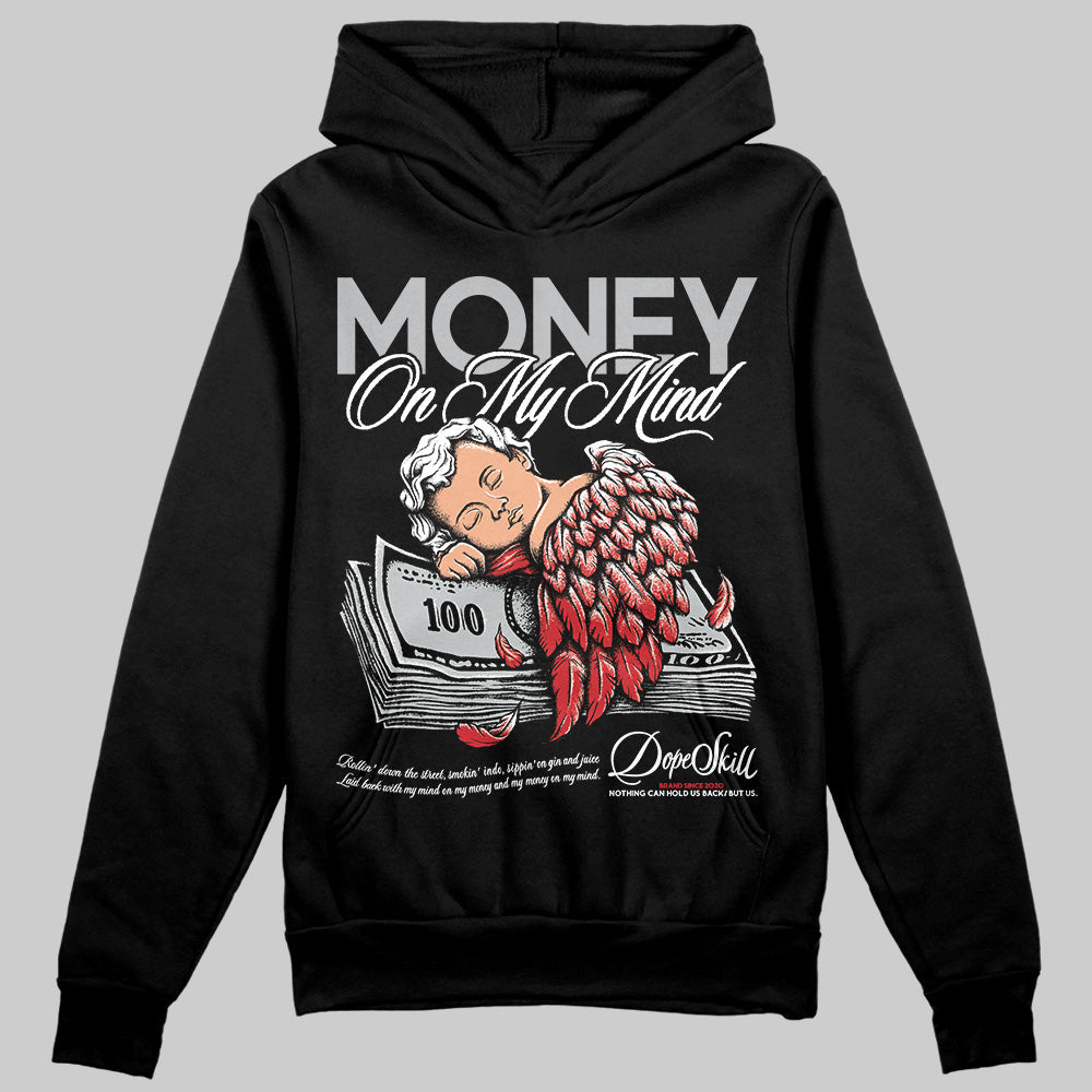 Black Cement 3s DopeSkill Hoodie Sweatshirt MOMM Graphic