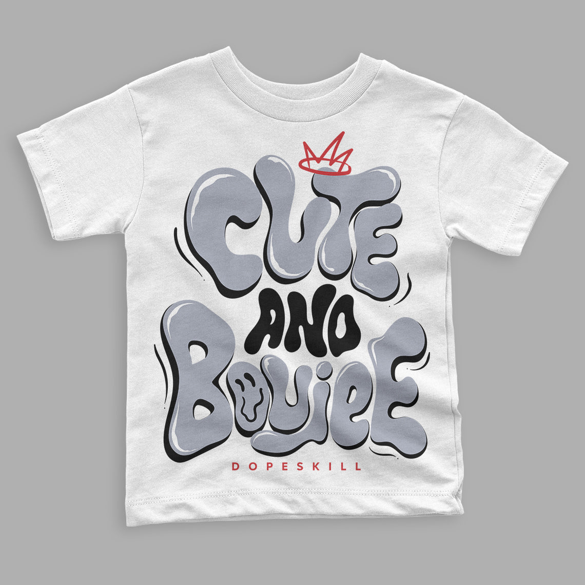 Bred Reimagined 4s DopeSkill Toddler Kids T-shirt Cute and Boujee Graphic