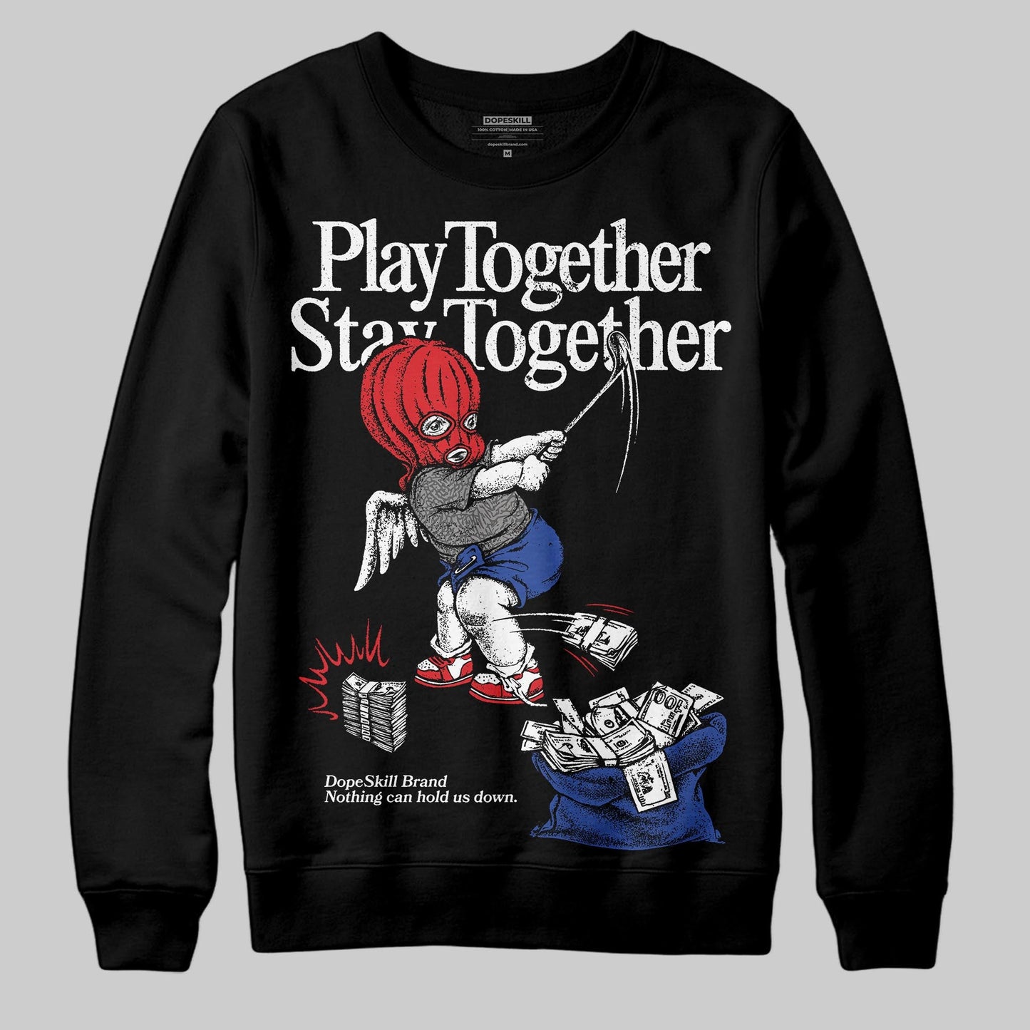 Seoul 2.0 3s DopeSkill Sweatshirt Play together, Stay together Graphic