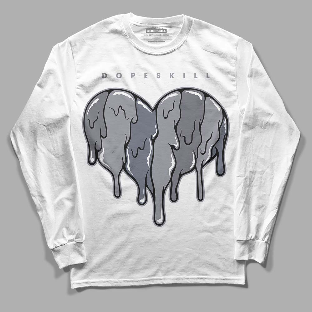 Stealth 14s DopeSkill Long Sleeve T-Shirt Slime Drip Heart Graphic