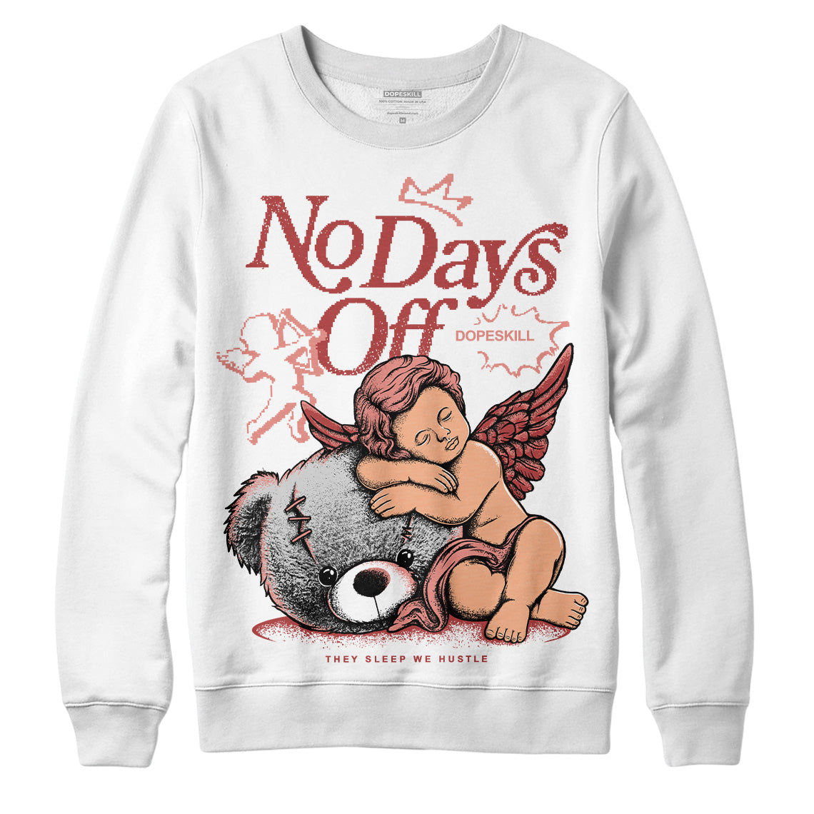Dune Red 13s DopeSkill Sweatshirt New No Days Off Graphic