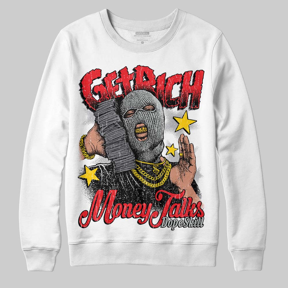 Fear 4s DopeSkill Sweatshirt Get Rich Graphic