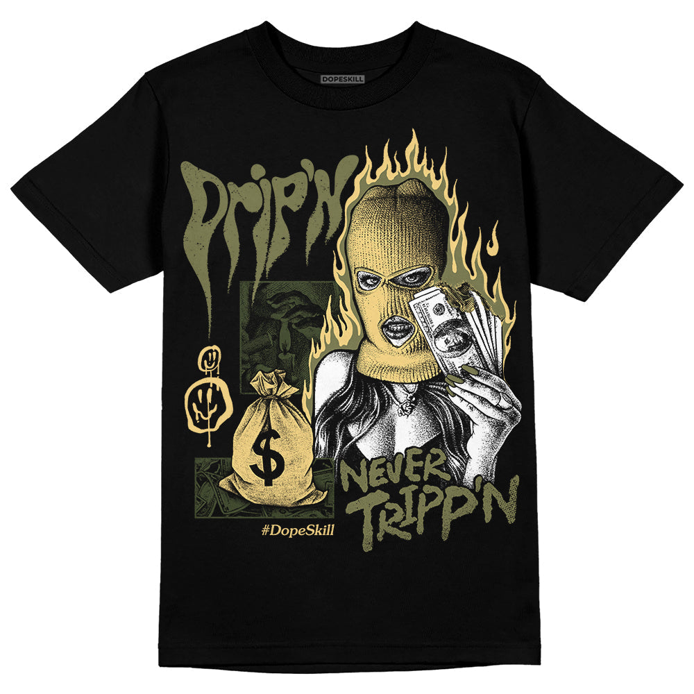 Craft Olive 4s DopeSkill T-Shirt Drip'n Never Tripp'n Graphic
