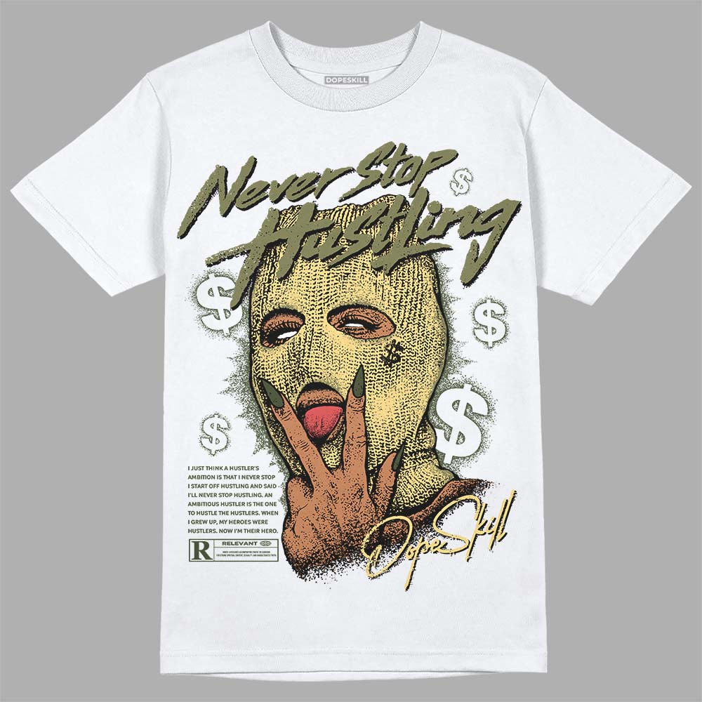 Craft Olive 4s DopeSkill T-Shirt Never Stop Hustling Graphic
