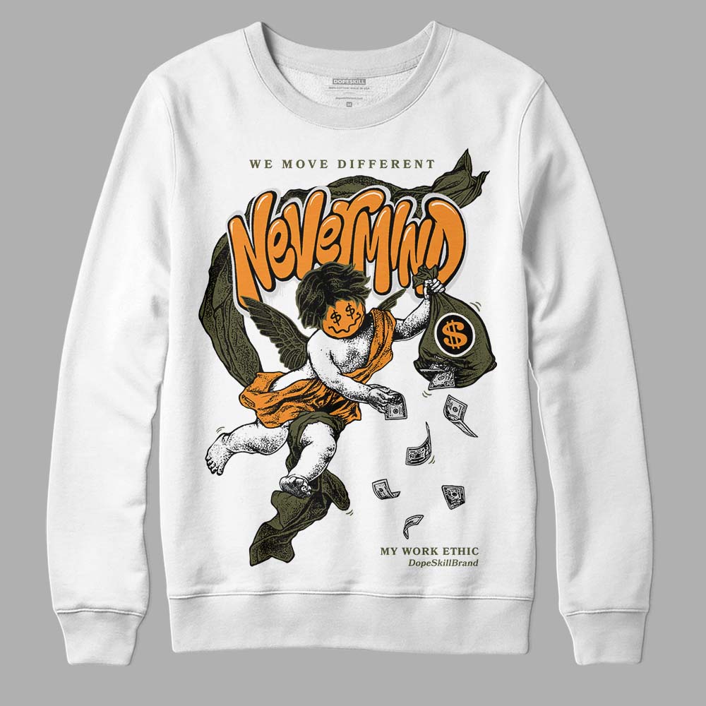 Olive 5s DopeSkill Sweatshirt Nevermind Graphic