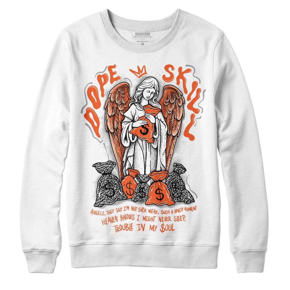 Georgia Peach 3s DopeSkill Sweatshirt Angels Graphic