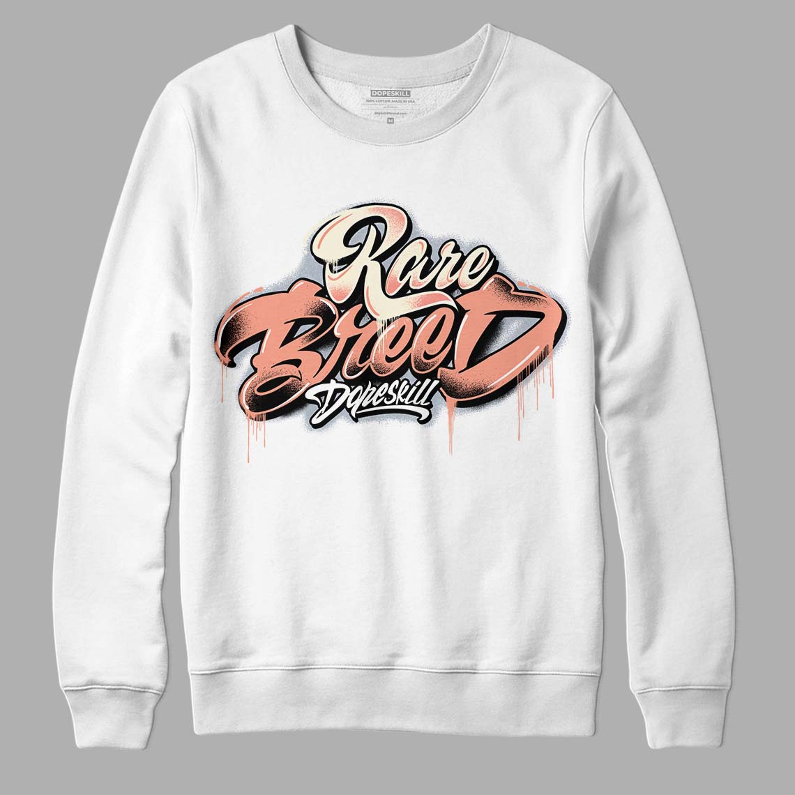 Crimson Bliss 5s DopeSkill Sweatshirt Rare Breed Type Graphic