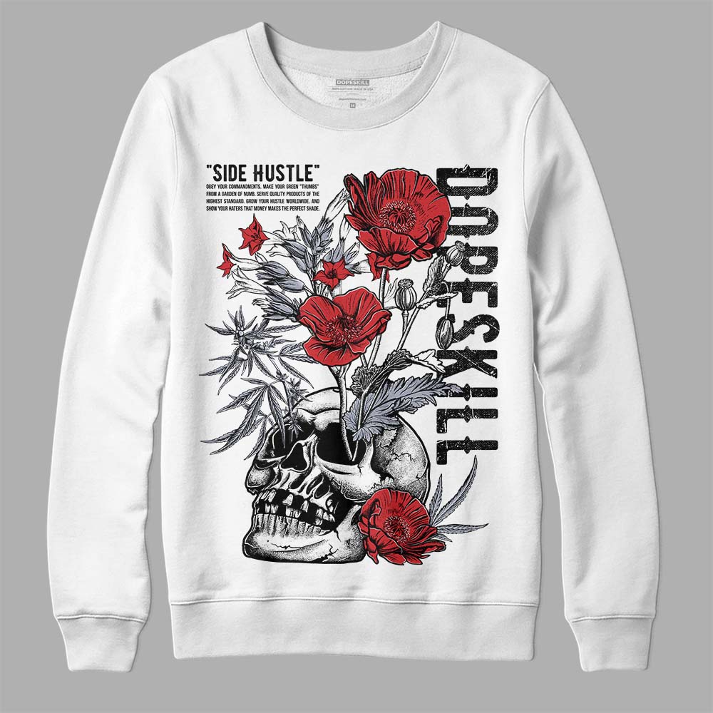 Bred Reimagined 4s DopeSkill Sweatshirt Side Hustle Graphic