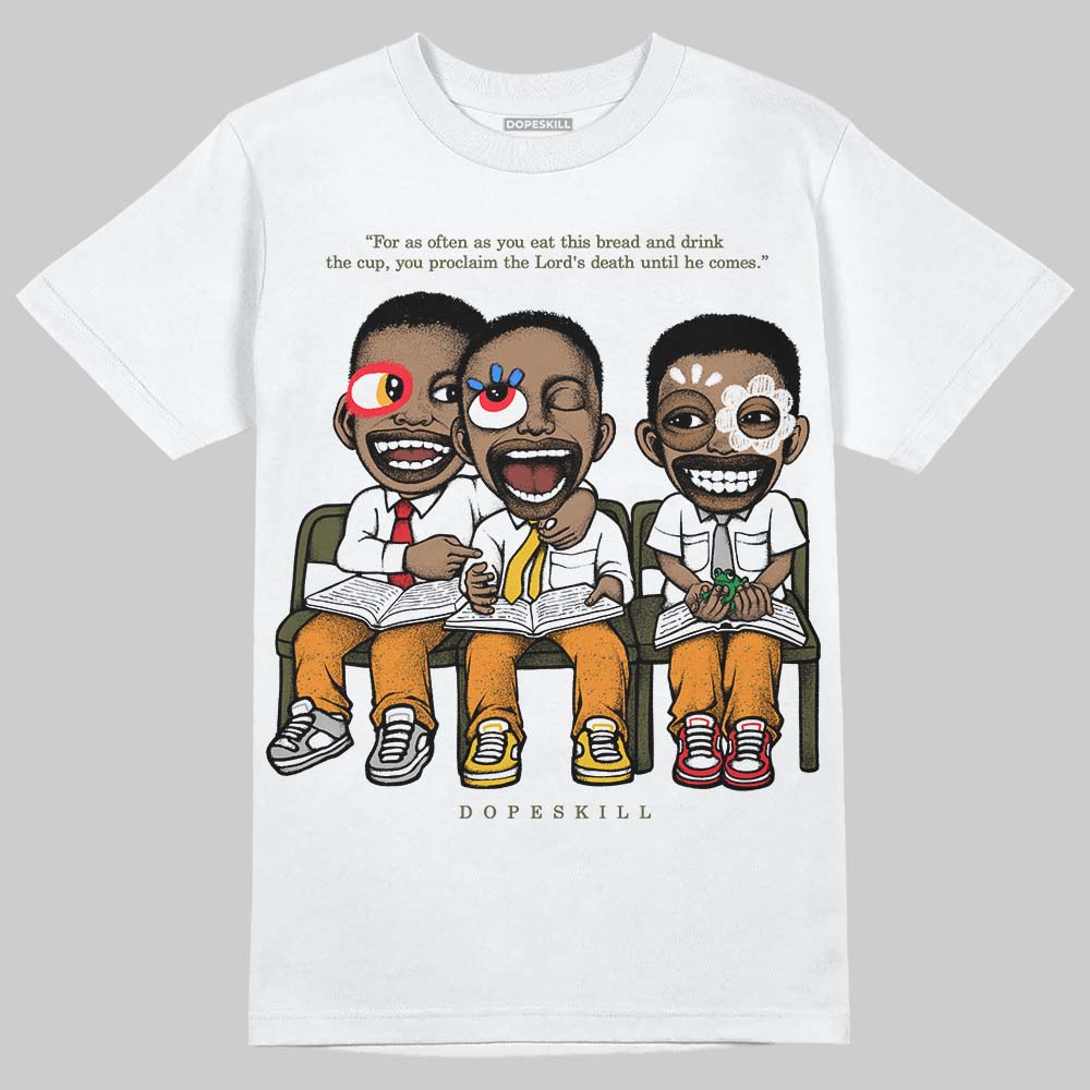 Olive 5s DopeSkill T-Shirt First Sunday Graphic