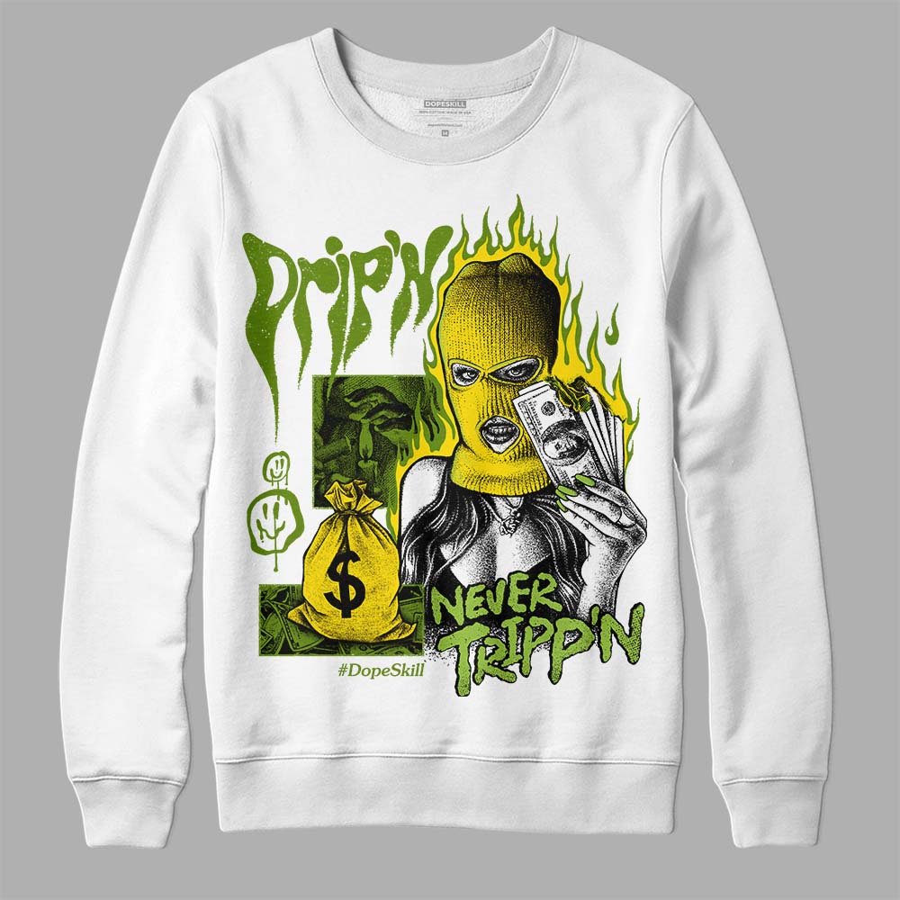 Dunk 'Chlorophyll' DopeSkill Sweatshirt Drip'n Never Tripp'n Graphic