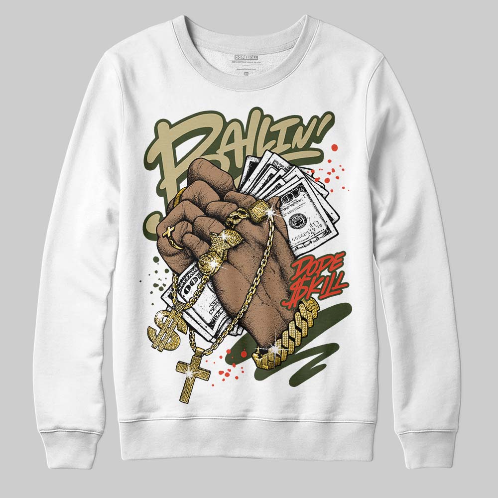 Olive Collection DopeSkill Sweatshirt Always Ballin' Graphic