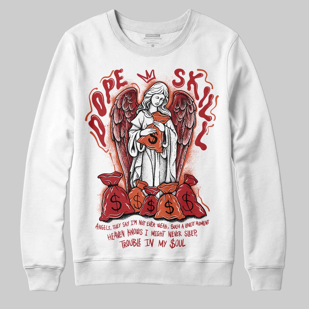 Brick By Brick 4s DopeSkill Sweatshirt Angels Graphic