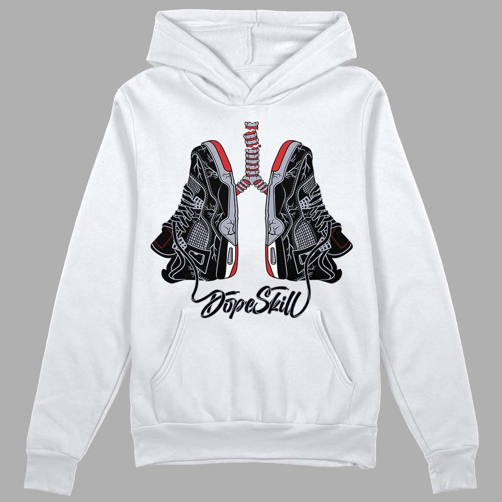 Bred Reimagined 4s DopeSkill Hoodie Sweatshirt Breathe Graphic