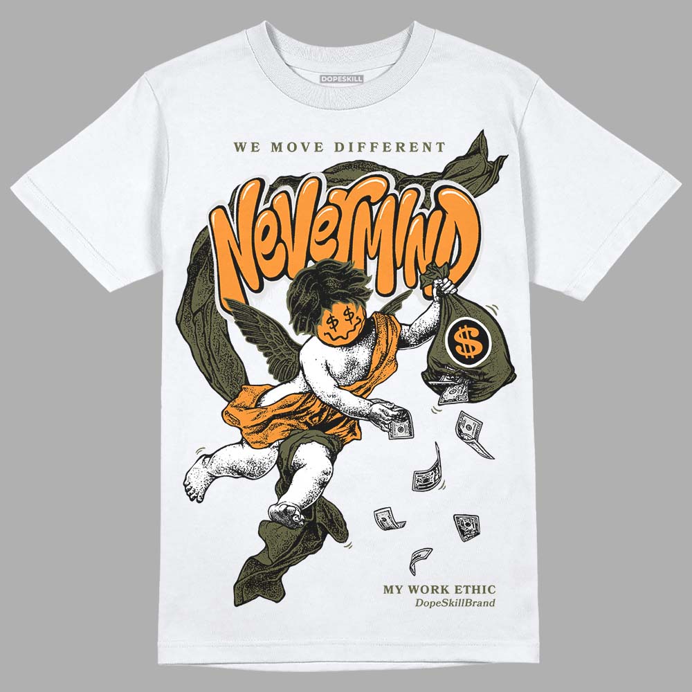 Olive 5s DopeSkill T-Shirt Nevermind Graphic