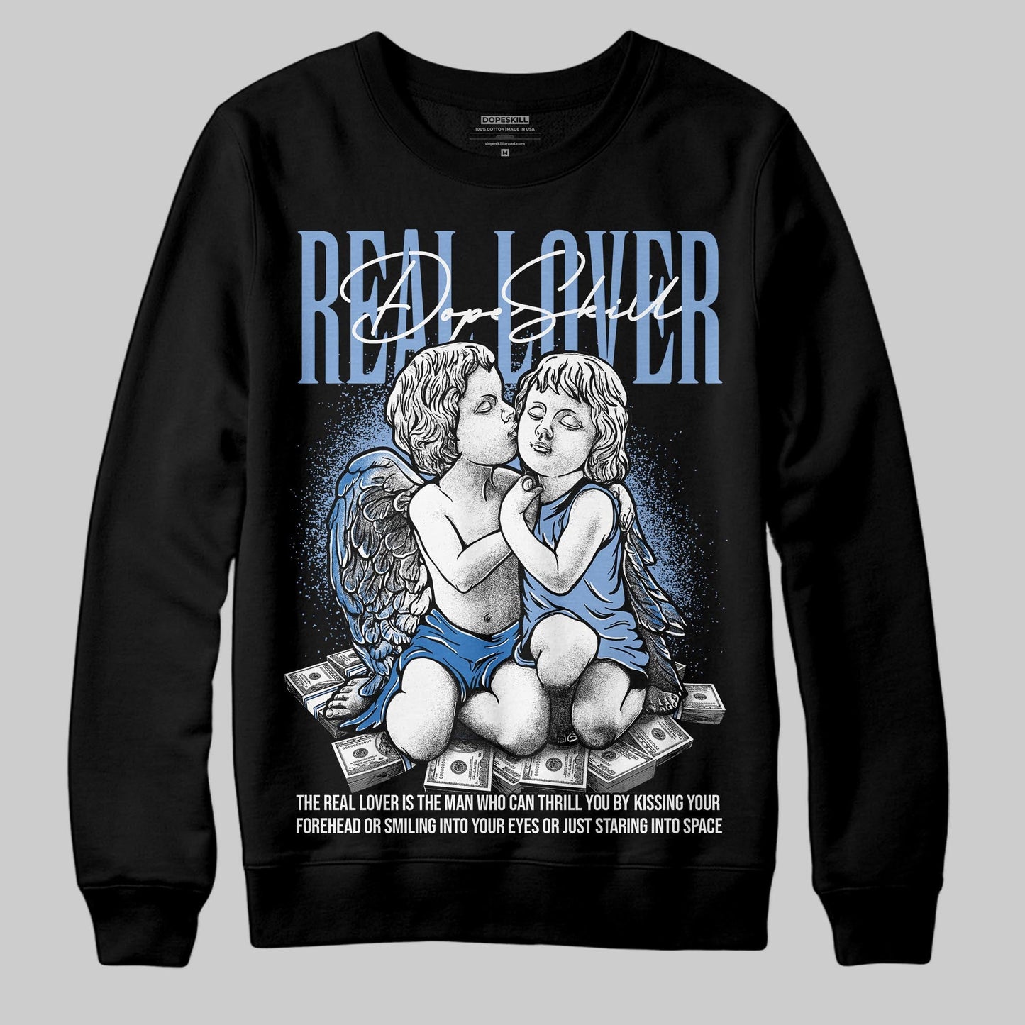 Forget Me Not 4s DopeSkill Sweatshirt Real Lover Graphic