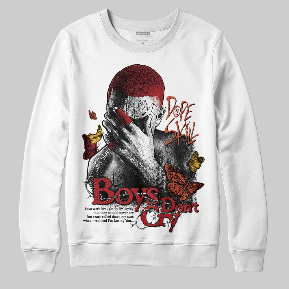 Brick By Brick 4s DopeSkill Sweatshirt Boys Don't Cry Graphic