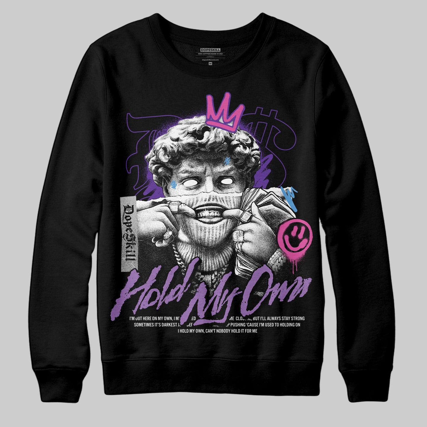 PURPLE Collection DopeSkill Sweatshirt In My Way Graphic
