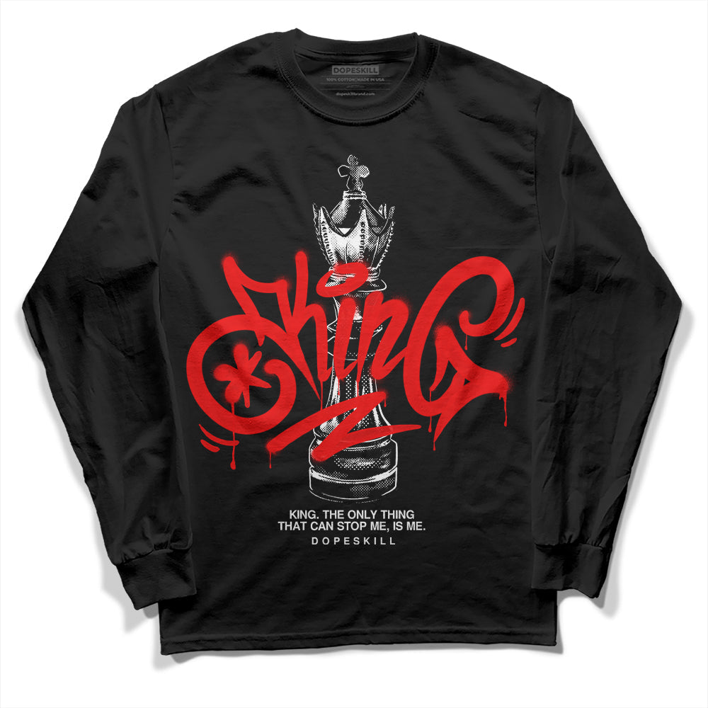 Dunk Low Panda White Black DopeSkill Long Sleeve T-Shirt King Chess Graphic