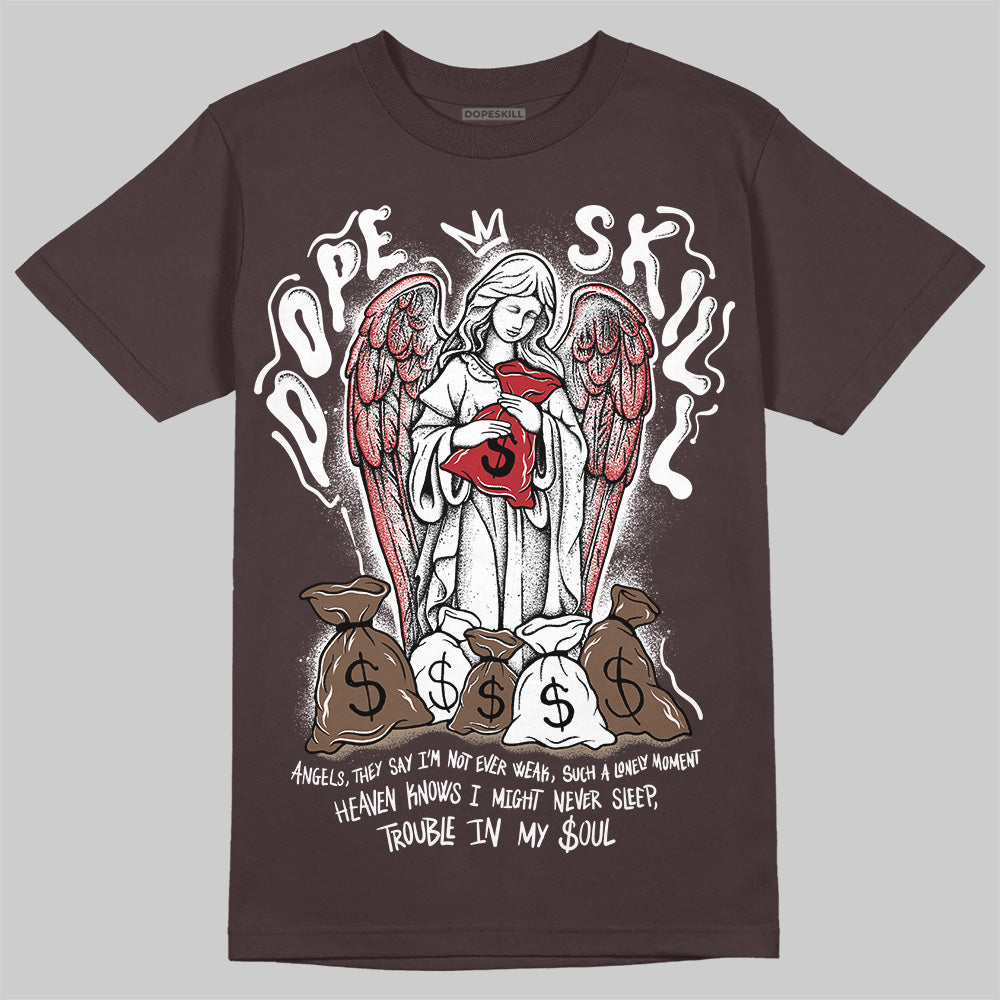 Baroque Brown 12s DopeSkill T-Shirt Angels Graphic