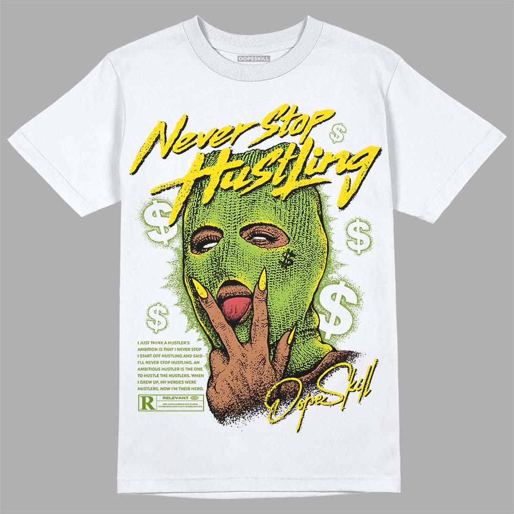 Dunk 'Chlorophyll' DopeSkill T-Shirt Never Stop Hustling Graphic