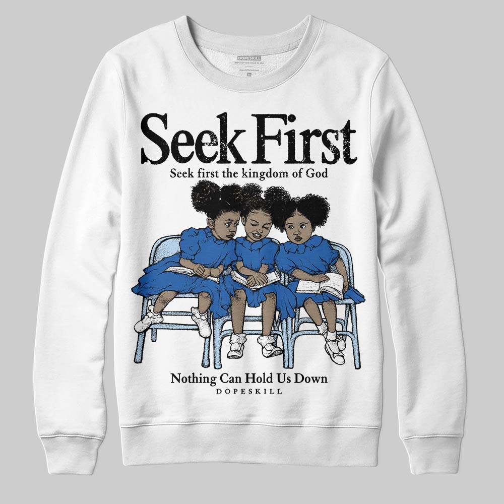 Space Jam 11s DopeSkill Sweatshirt New Seek First Graphic