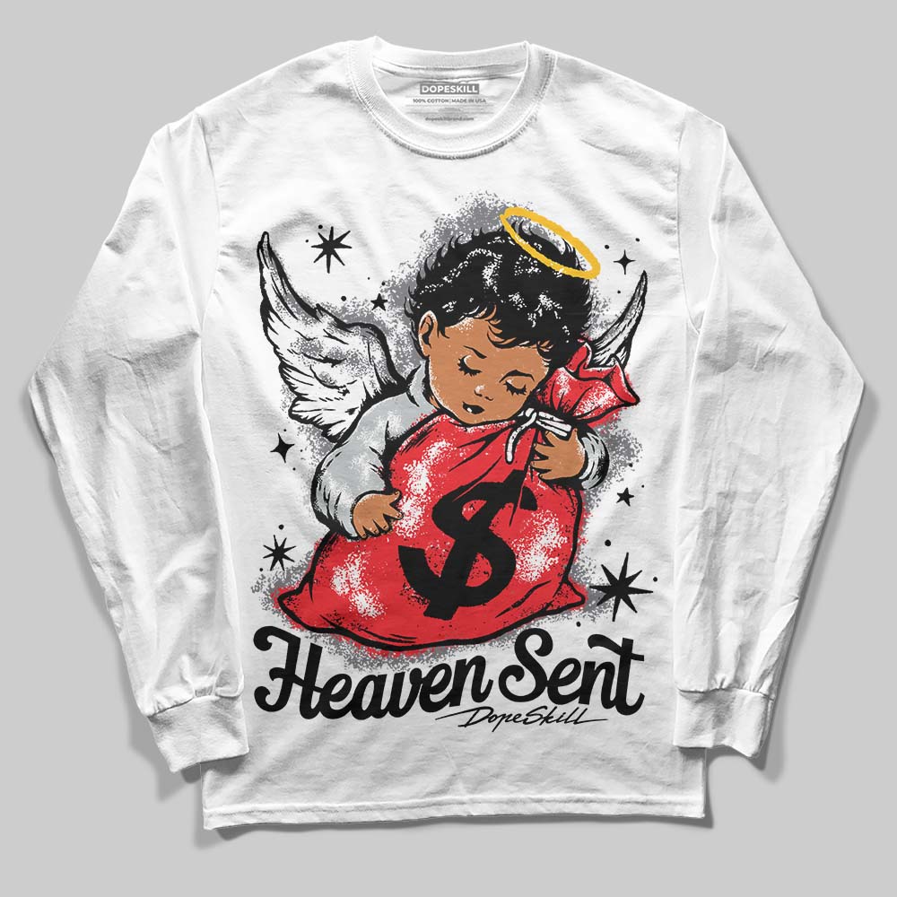 Fear 4s DopeSkill Long Sleeve T-Shirt Heaven Sent Graphic
