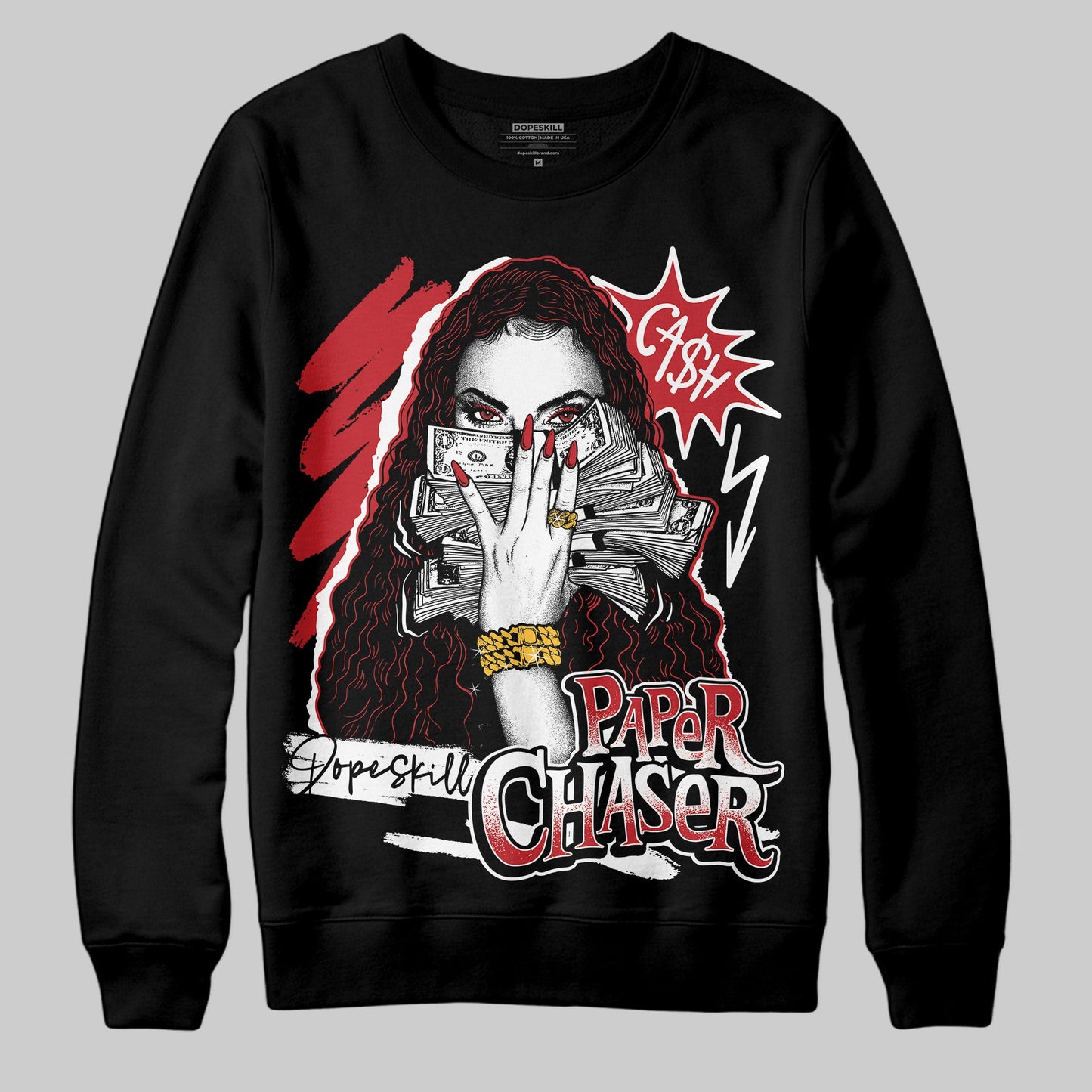 Bred 11s DopeSkill Sweatshirt NPC Graphic